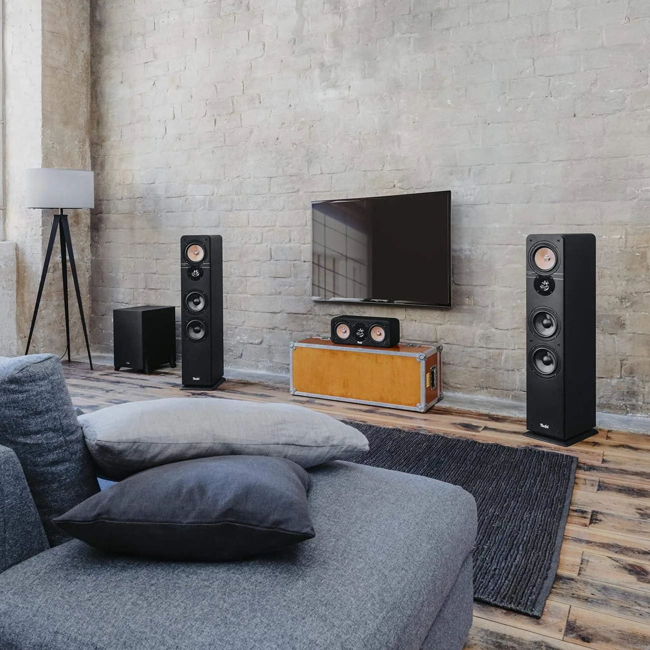 Teufel Ultima 40/20 kit extension 5.1 blanc T 10