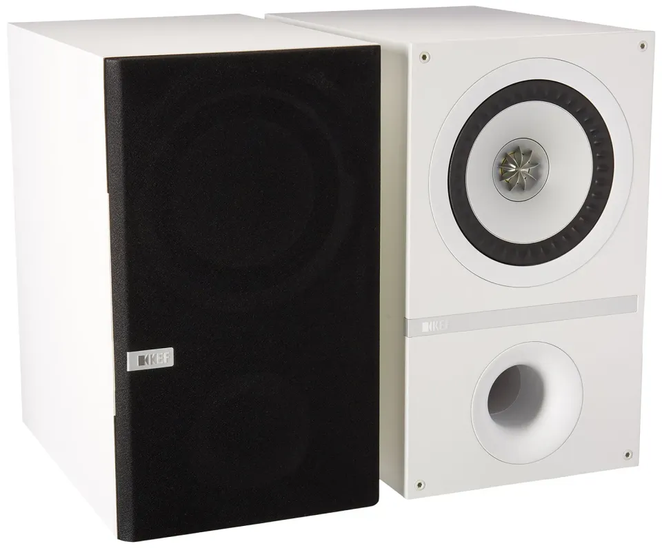 KEF Q300 enceinte bibliothèque blanche 2 voies