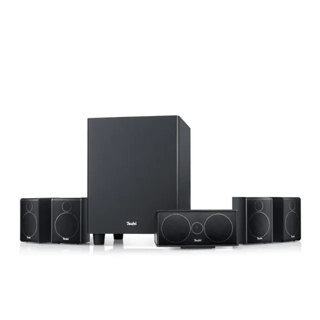 Teufel Consono 25 Mk3 kit home cinéma 5.1 noir caisson 100W