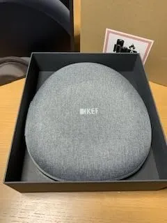 KEF Mu7 casque sans fil à réduction de bruit gris anthracite