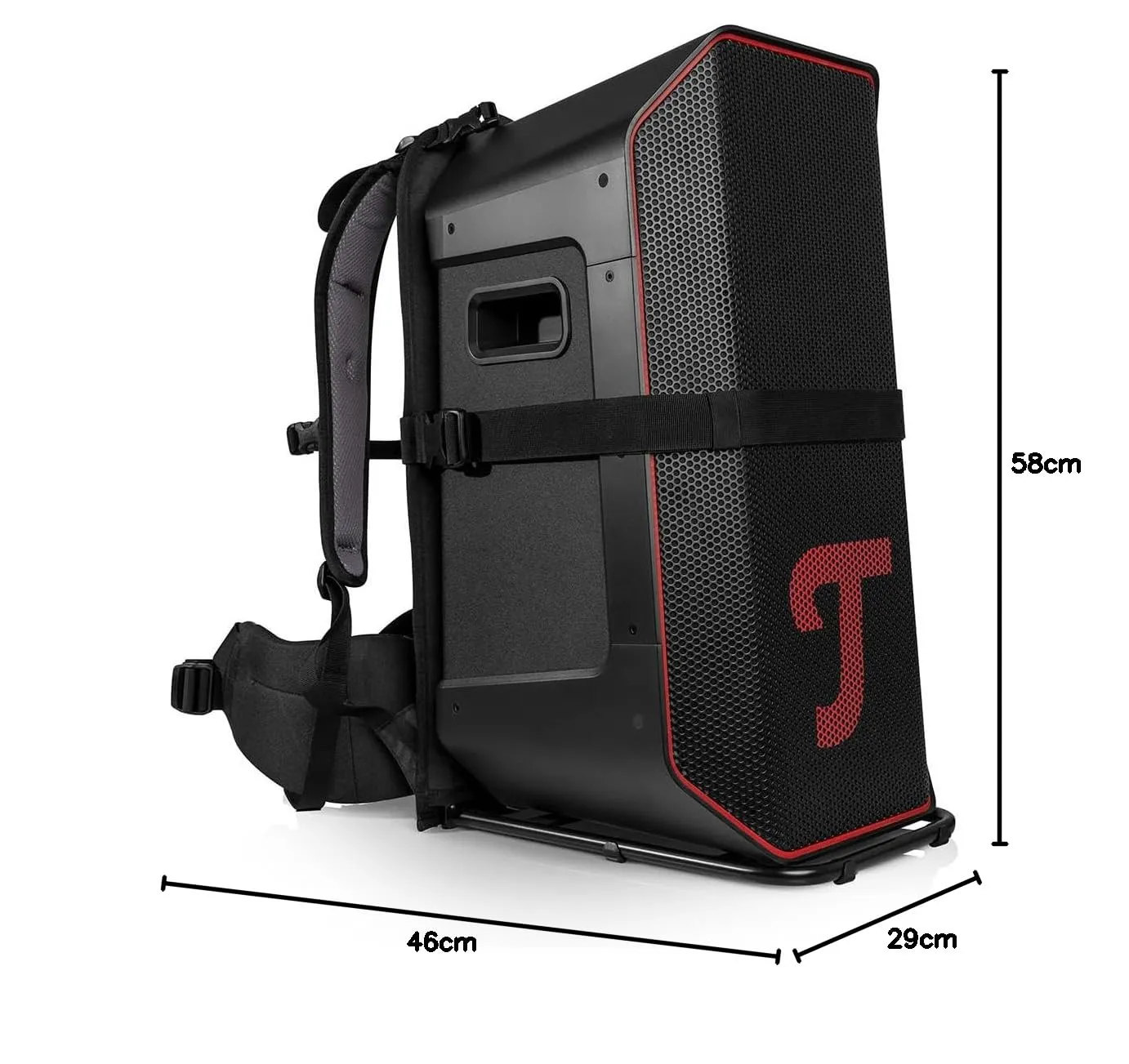 Teufel Rockster Air 2 sac à dos noir aluminium