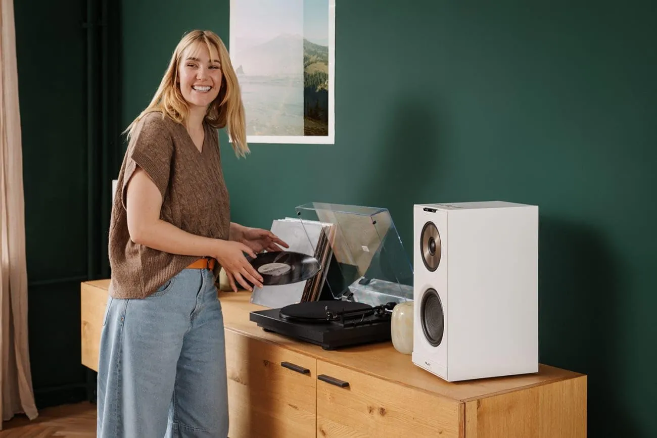 Teufel STEREO M 2 enceintes actives noires Wi-Fi