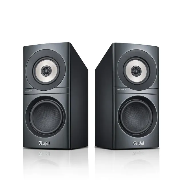 Teufel Definion 3S enceintes bibliothèque stéréo anthracite