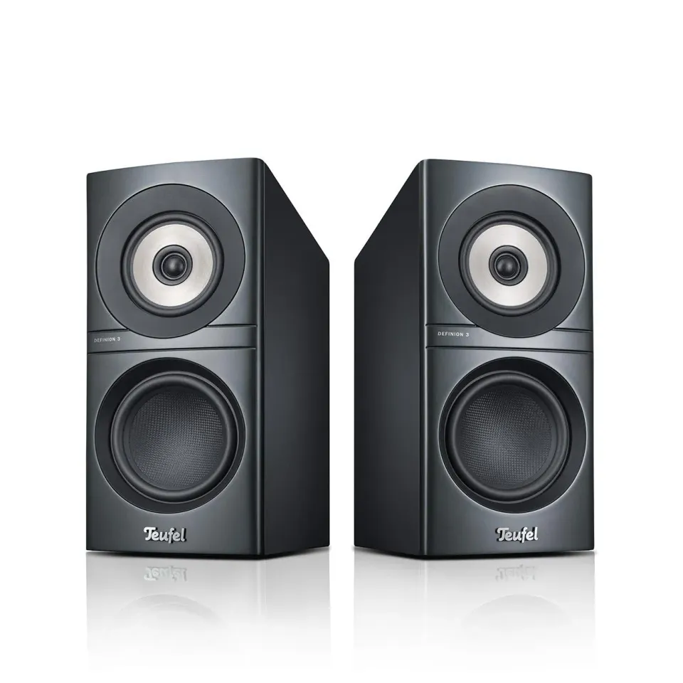 Teufel Definion 3S enceintes bibliothèque stéréo anthracite