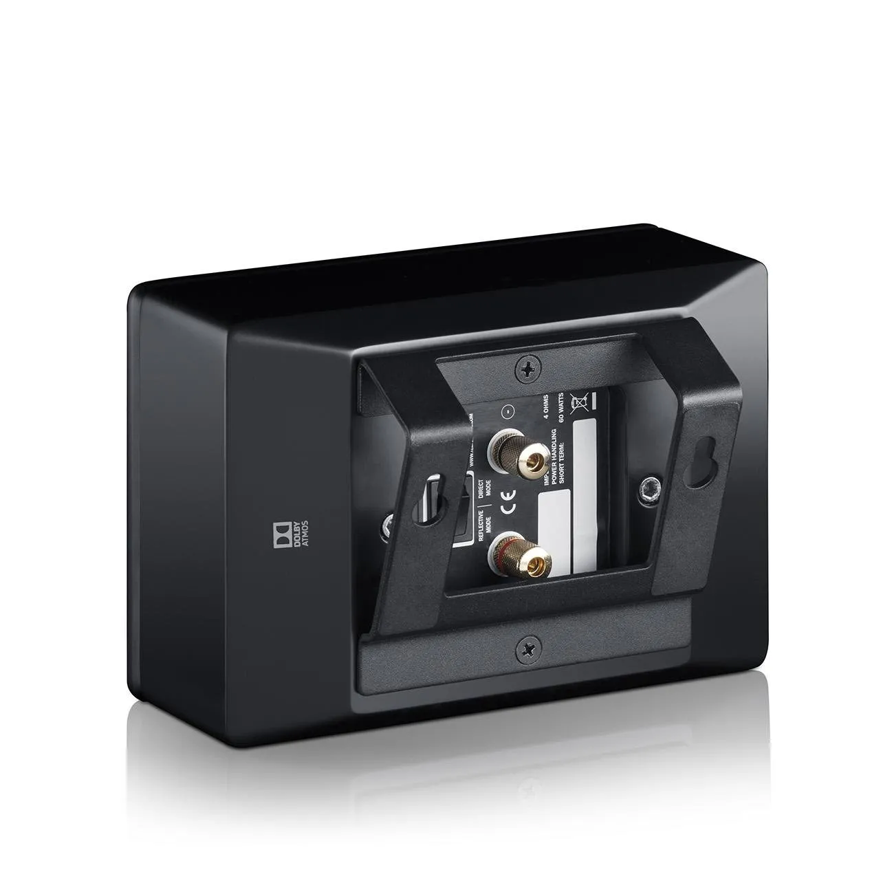 Teufel Reflekt Enceinte Dolby Atmos paire noir effet vertical