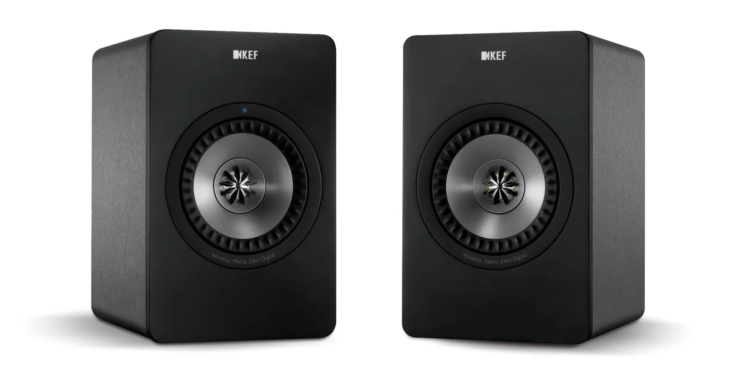 KEF X300A enceintes hi-fi bronze