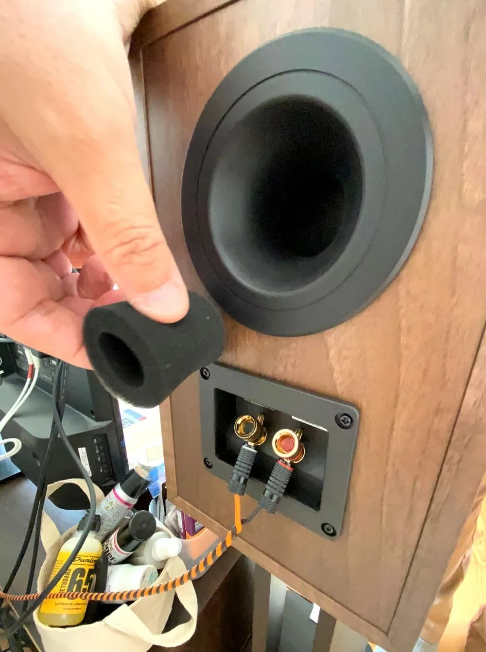 KEF Q1 Meta enceintes bibliothèque noires satinées 2 voies