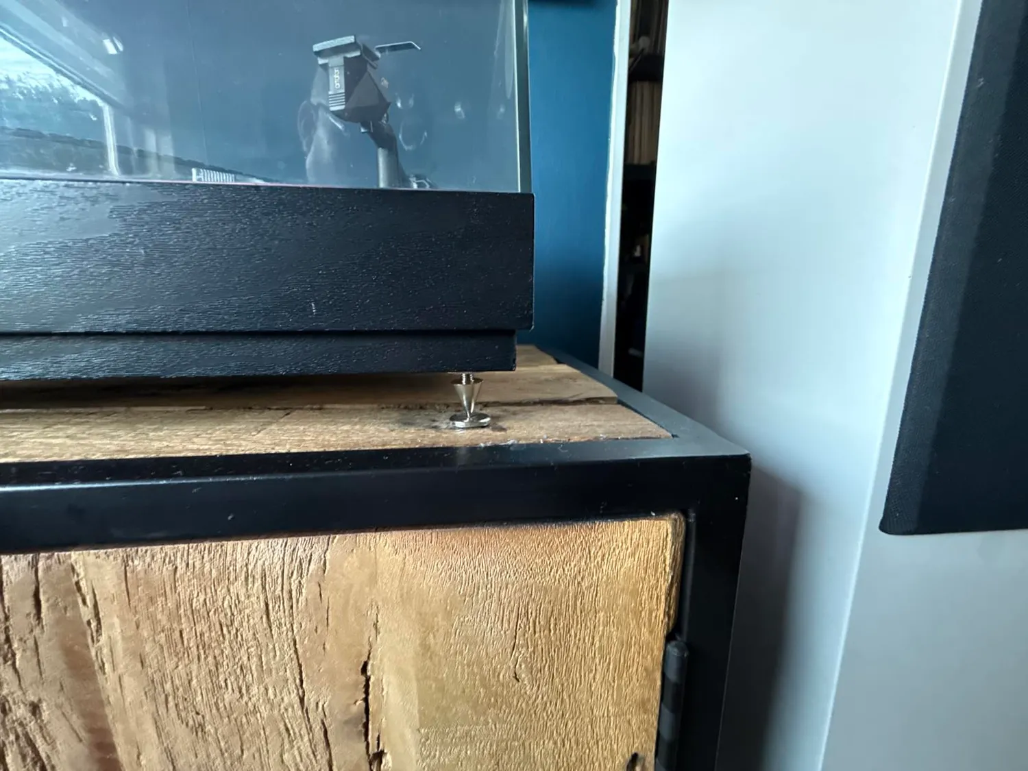 Teufel AC 8544 BA pointes pour enceintes titane 4 pièces métal