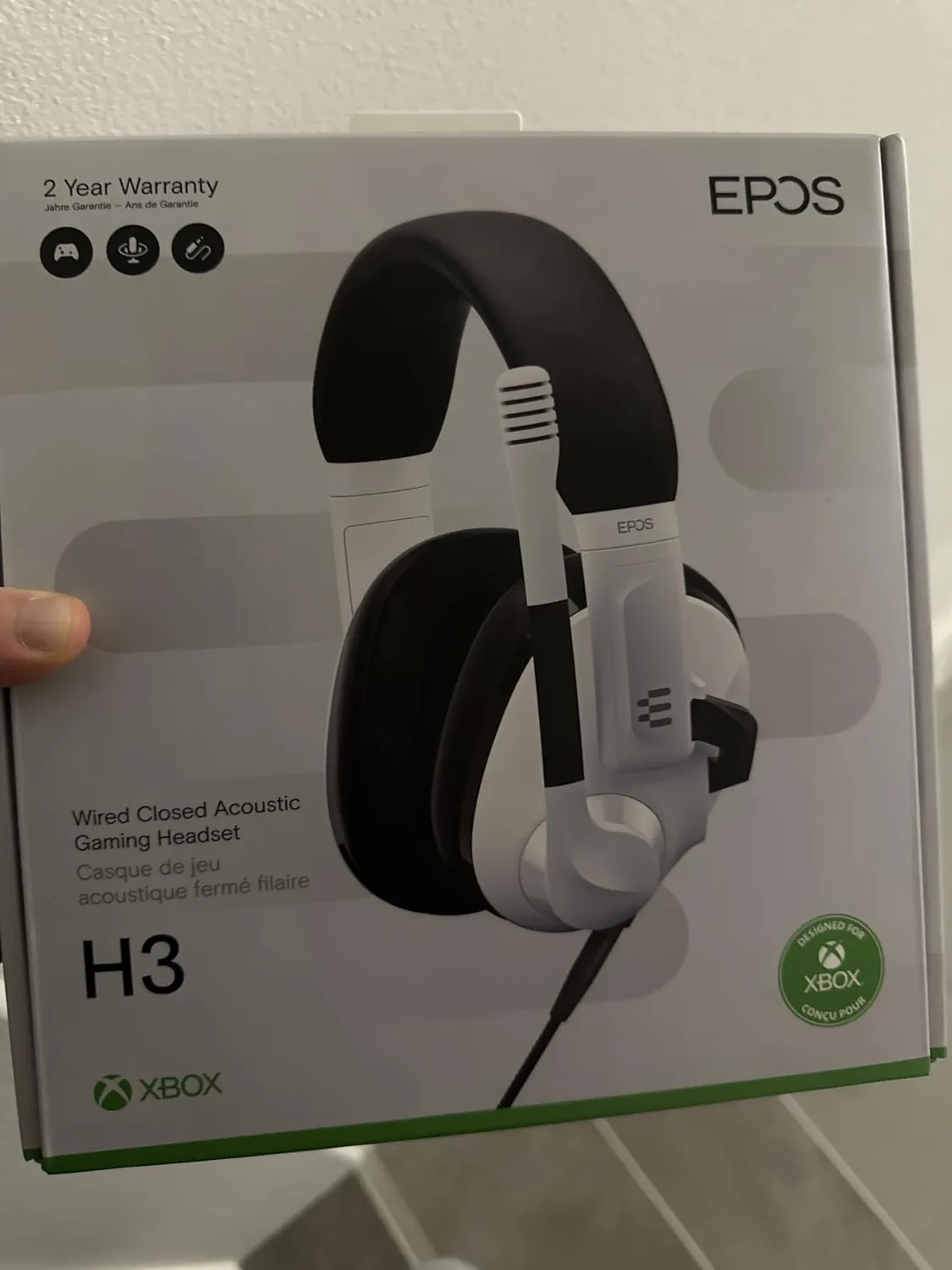 EPOS H3 Xbox Edition casque gaming filaire fermé