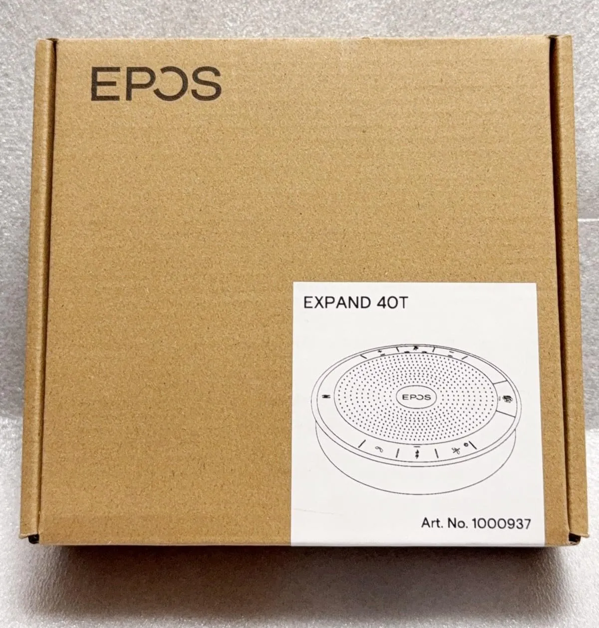 EPOS EXPAND 40T speakerphone portable Bluetooth noir