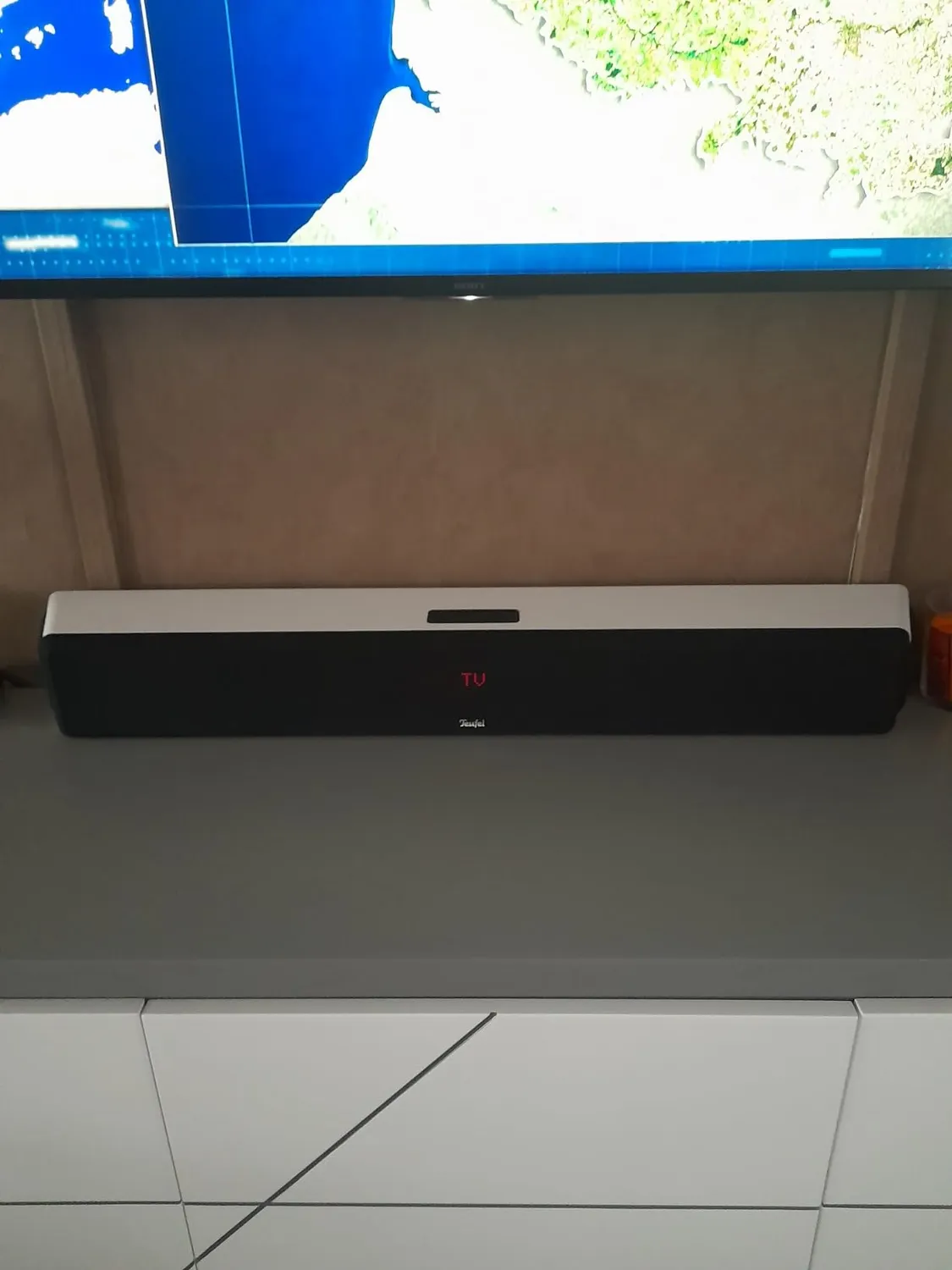 Teufel ULTIMA Cinebar Ultima barre de son blanche 380 W