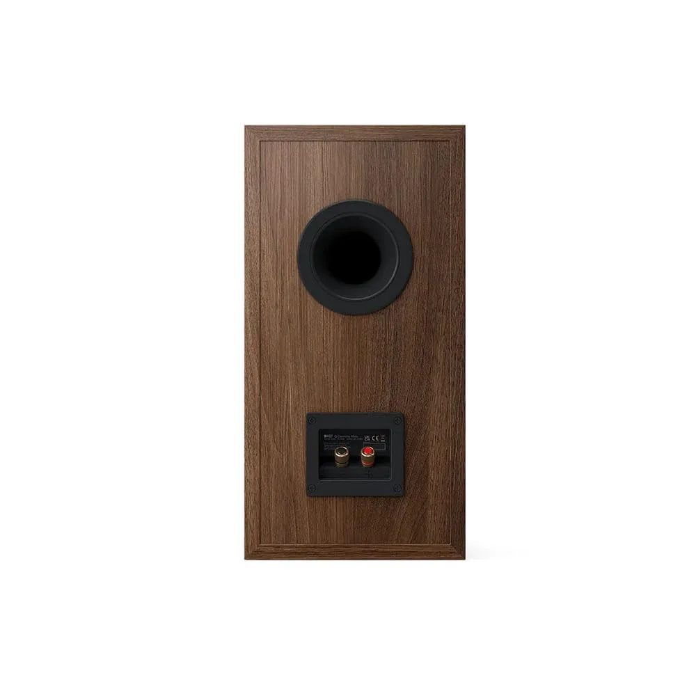 KEF Q Concerto Meta enceintes bibliothèque noyer 3 voies