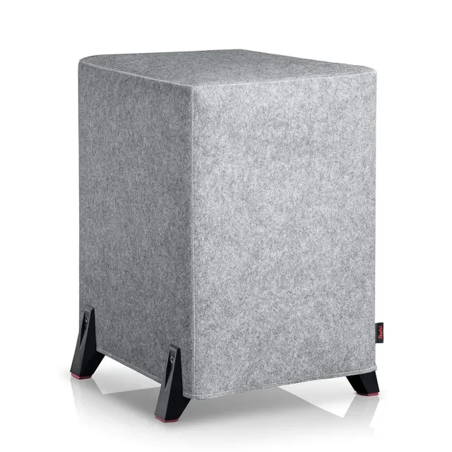 Teufel T 10 housse caisson gris clair textile