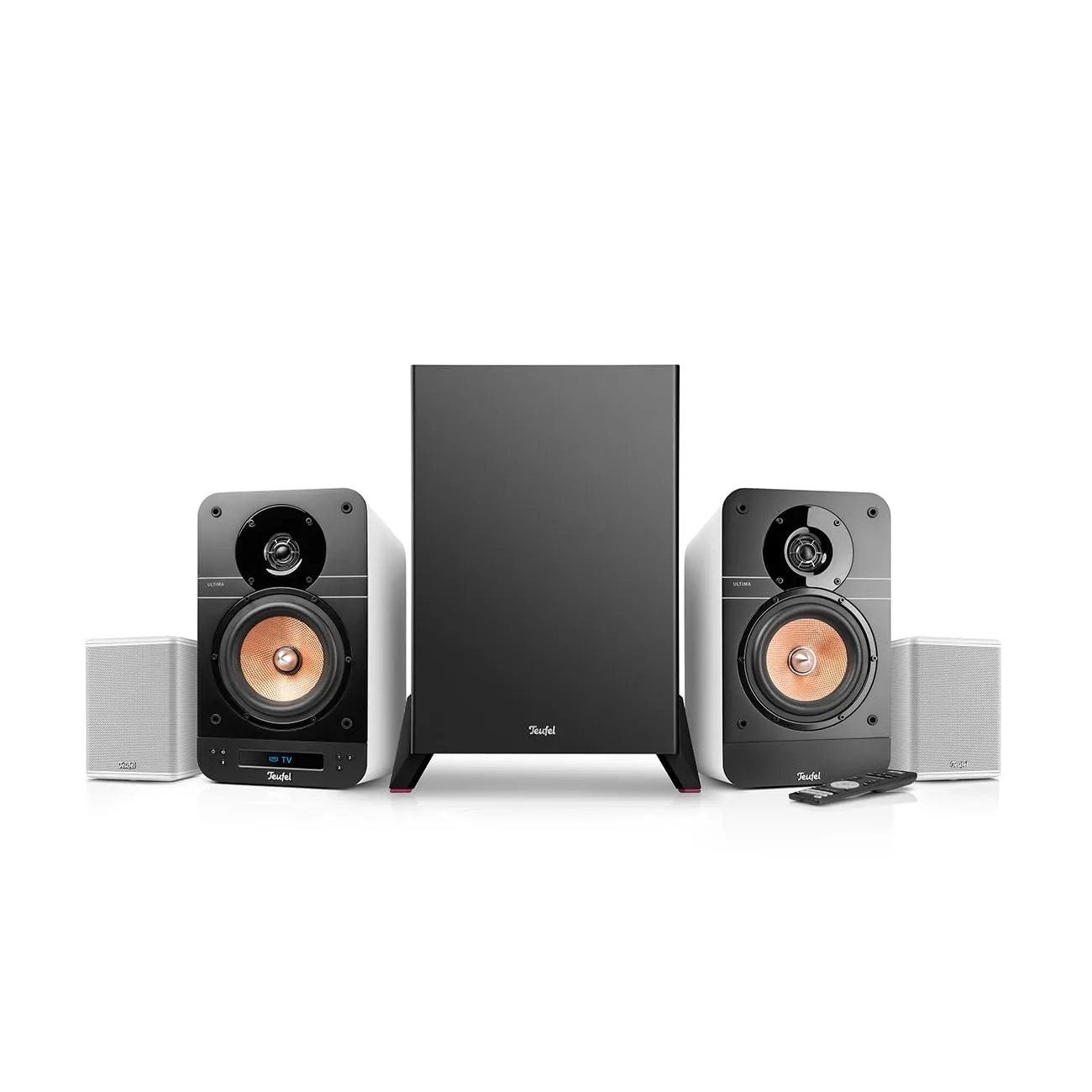 Teufel Ultima 25 Aktiv enceintes 4.1 noires Dolby