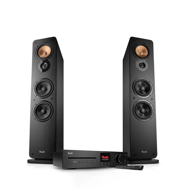 Teufel Ultima 40 Kombo 3 chaîne hi-fi CD noir