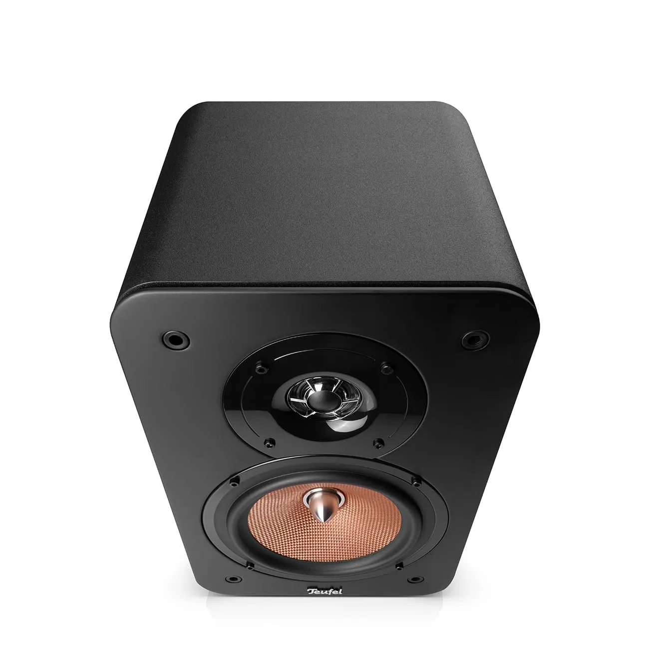 Teufel ULTIMA 20 Mk4 enceintes bibliothèque blanches bass-reflex
