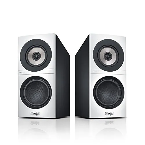 Teufel DEFINION 3S enceintes bibliothèque stéréo blanches