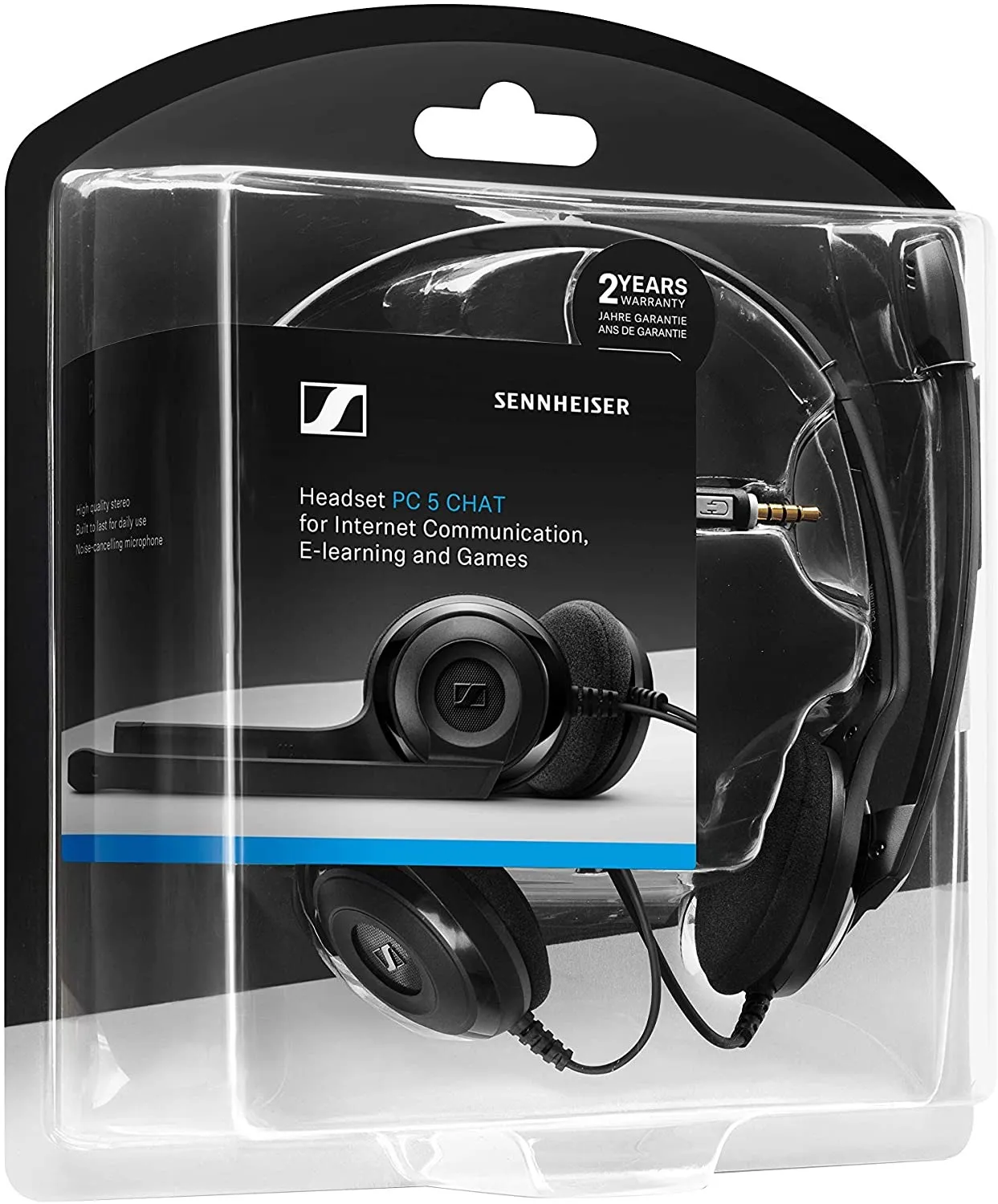 EPOS PC 5 Chat casque stéréo filaire jack 3,5 mm