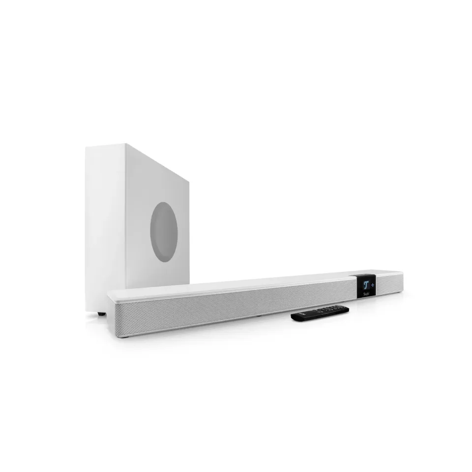 Teufel CINEBAR 22-5.1 barre de son blanche Dolby Atmos