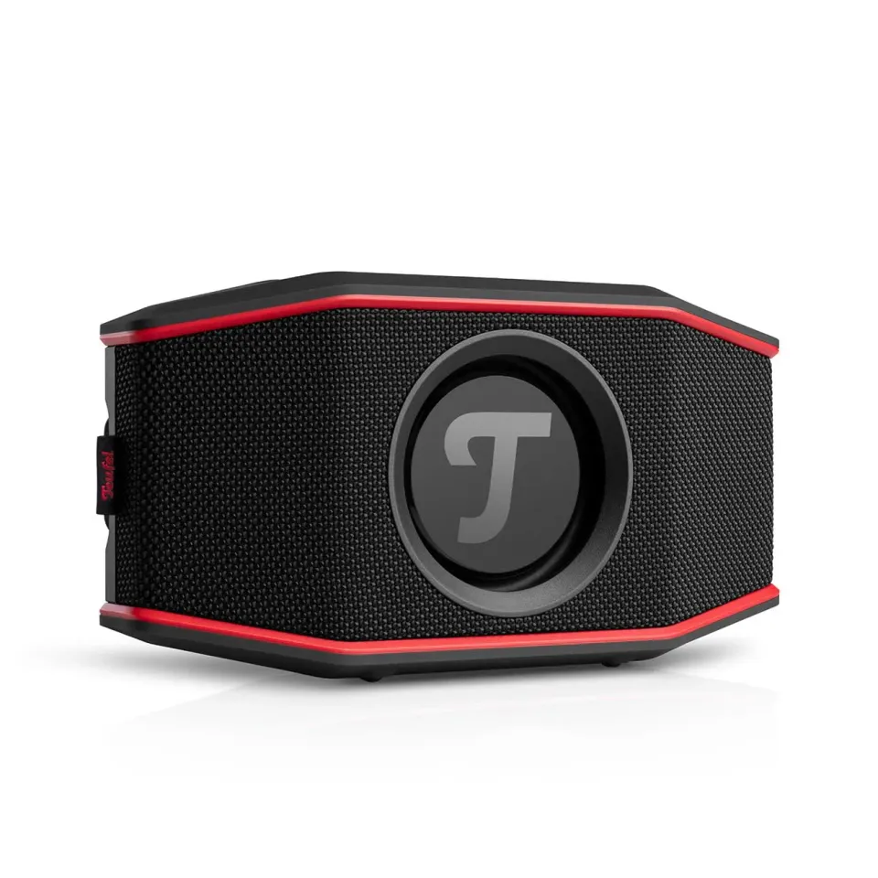 Teufel Rockster Go 2 enceinte Bluetooth noir rouge IP67 28h