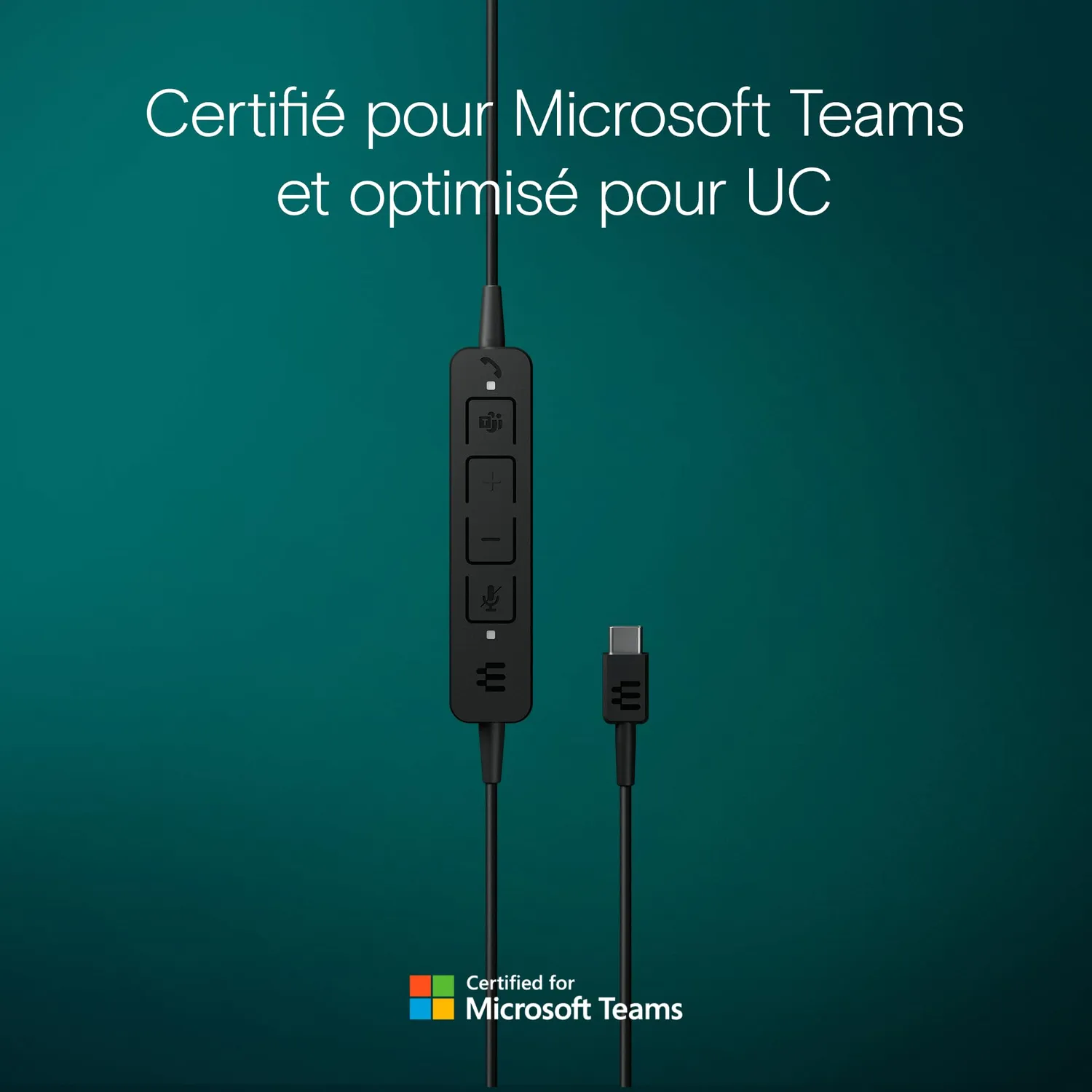 EPOS C10 USB-C casque filaire Teams stéréo