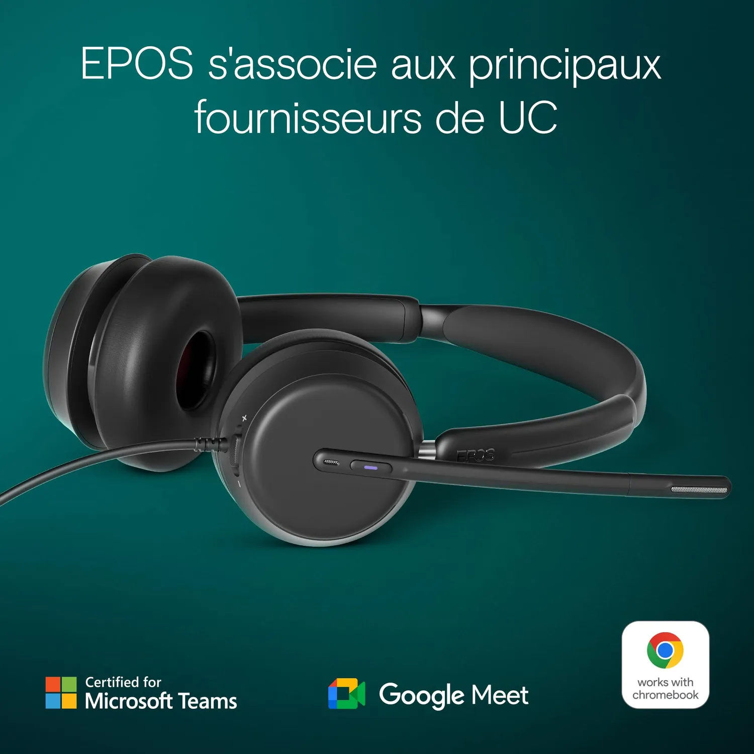 EPOS IMPACT 860T casque USB-C Teams stéréo filaire