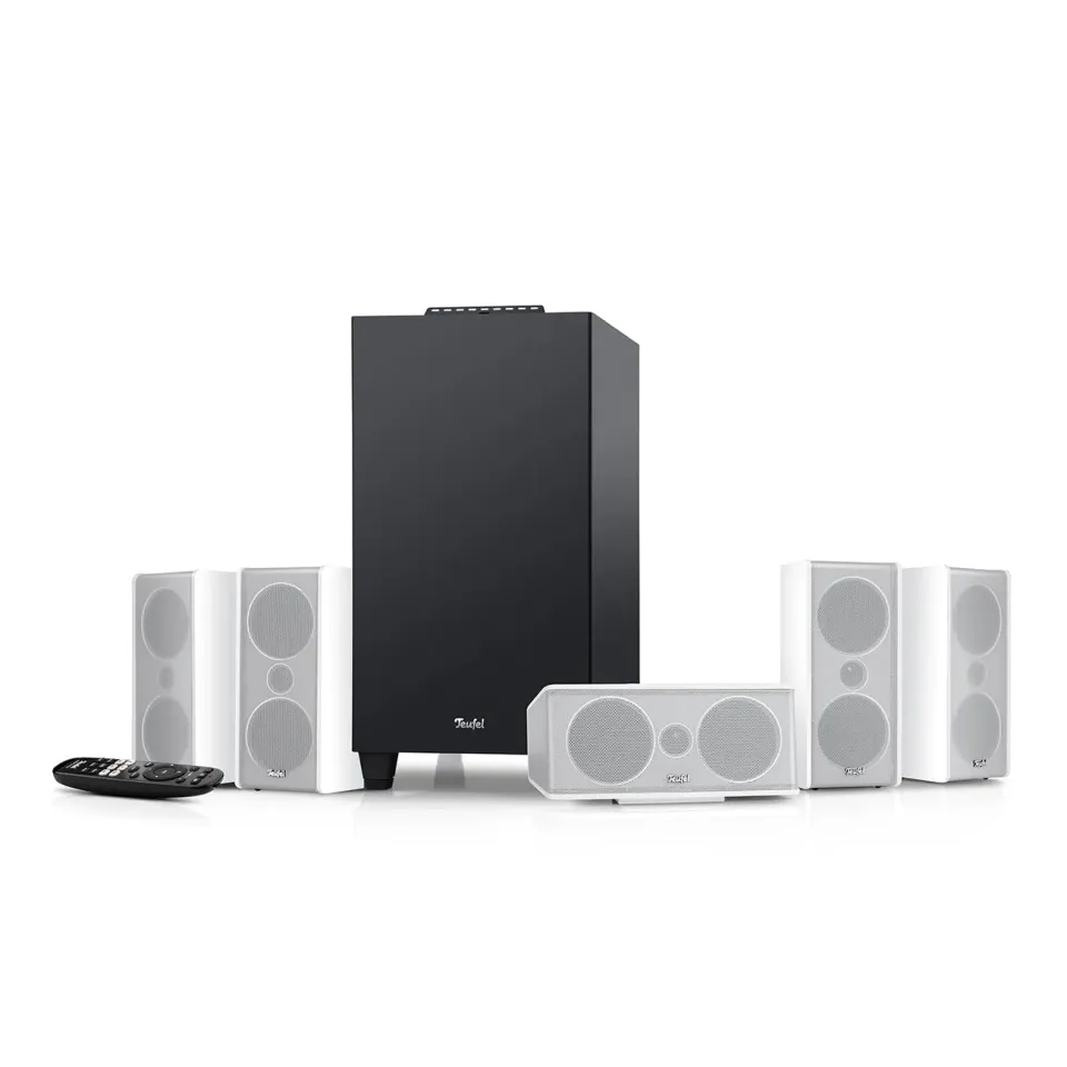 Teufel CONSONO 35 Concept système home cinéma 5.1 blanc