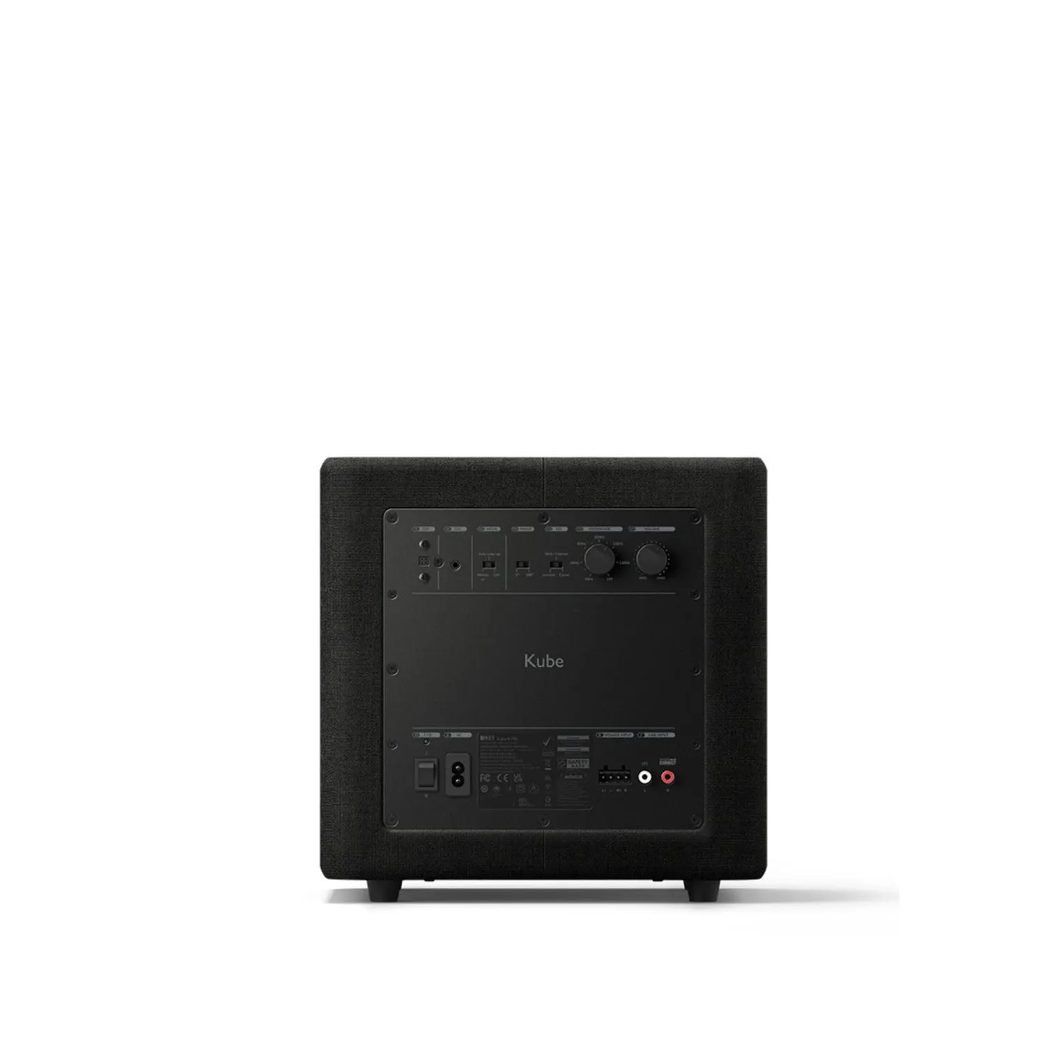 KEF Kube 8 MIE caisson de basses 8 pouces noir