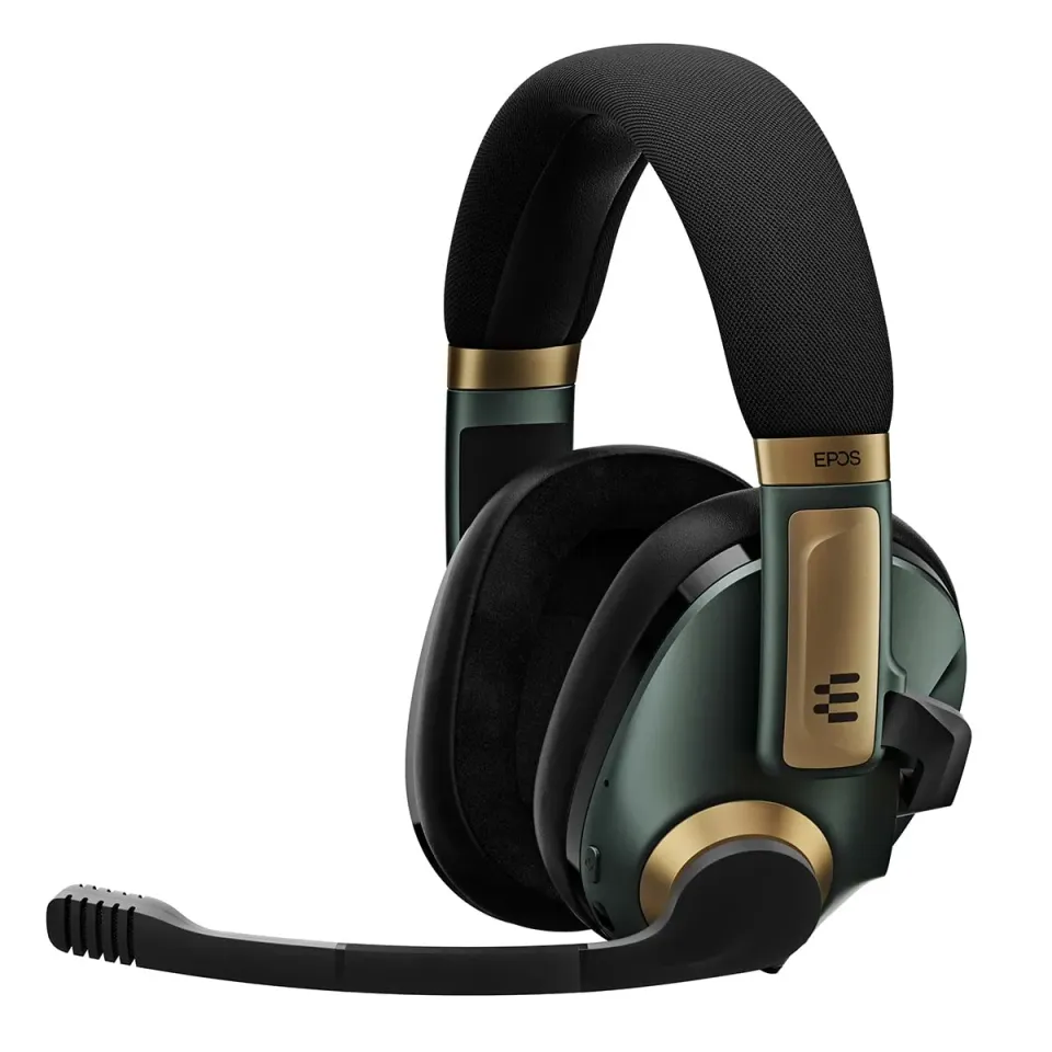 EPOS H3Pro Hybrid casque gaming Bluetooth vert ANC mixage audio
